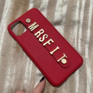 iPhone 11 Pro Max red cover